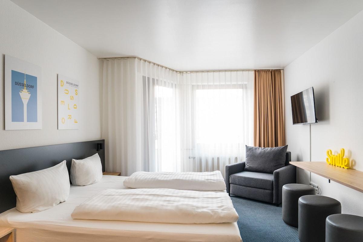 Hotel An Der Ko Düsseldorf Exteriör bild